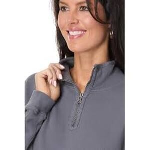 MODODOC 1/2 Zip Sweatshirt GORGEOUS COLOR Size Medium M French Terry MINIMALIST